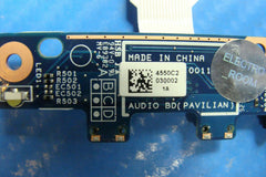 HP Pavilion x360 15-br055nr 15.6" Genuine Usb Audio Board w/Cable 4550c2030002 
