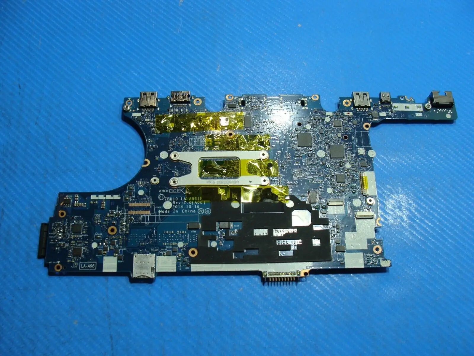 Dell Latitude E7450 14 Intel i7-5600u 2.6Ghz Motherboard LA-A961P Y15C1 AS IS