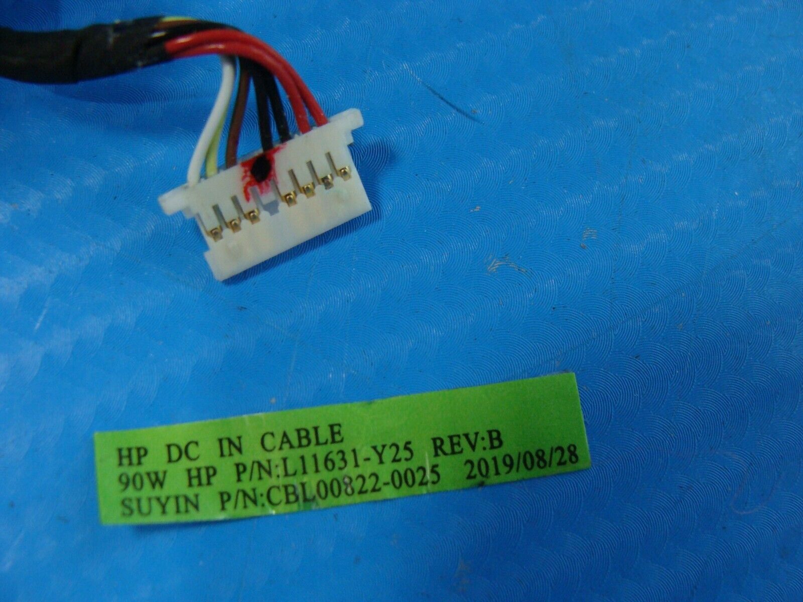 HP Pavilion x360 14” 14m-dh1003dx OEM Laptop DC IN Power Jack w/Cable L11631-Y25