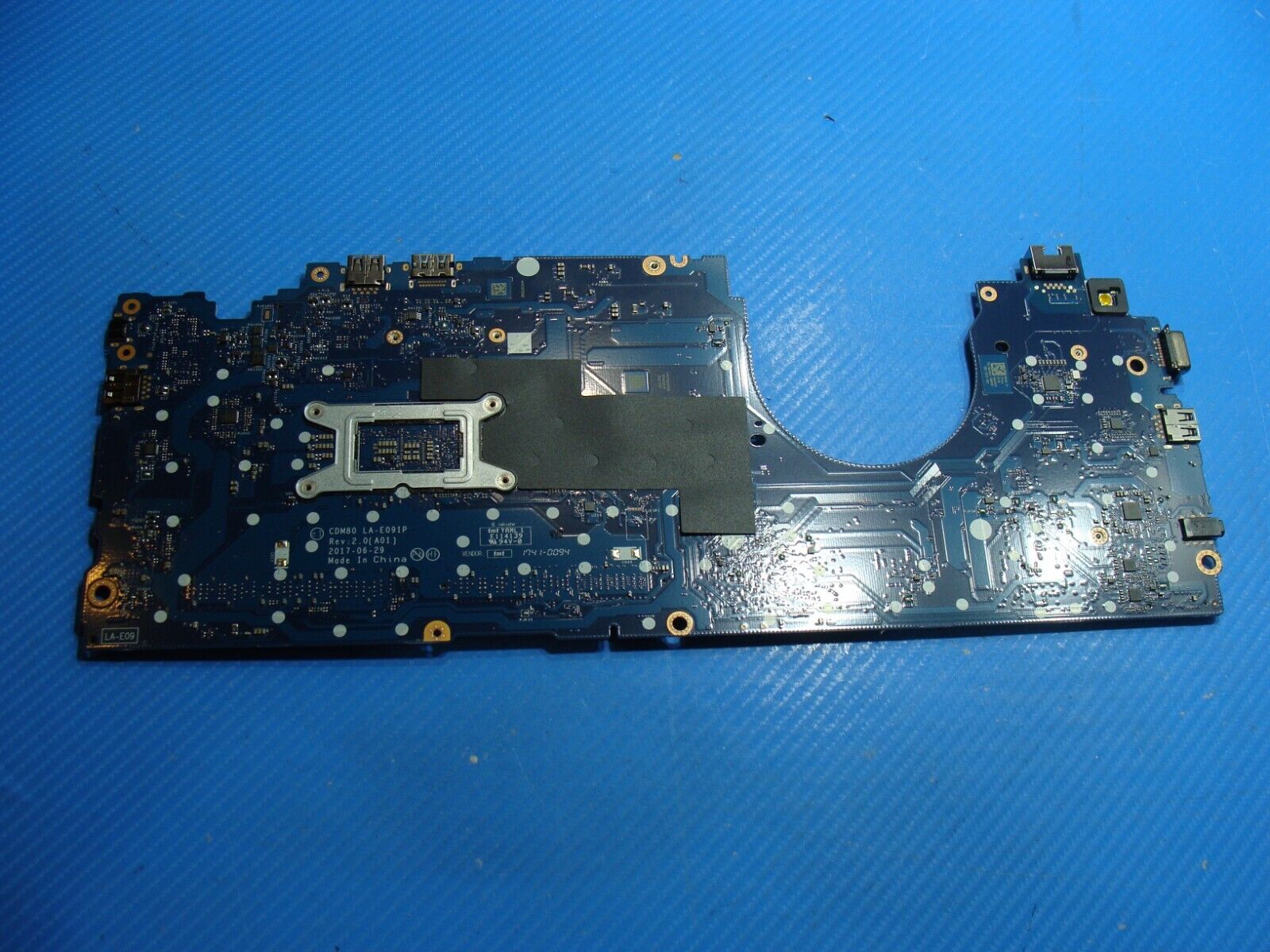 Dell Latitude 15.6” 5580 OEM Intel i5-7300u 2.6GHz Motherboard LA-E091P M3HDV