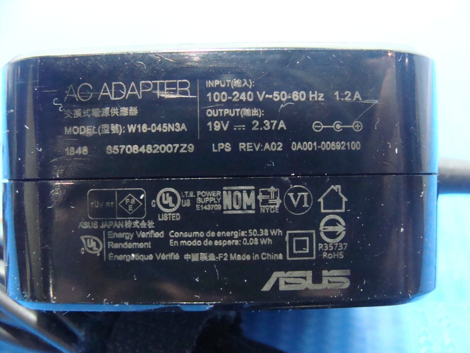 Genuine 45W Asus AC Adapter For WiFi Router RT-AC88U AC87R AC5300