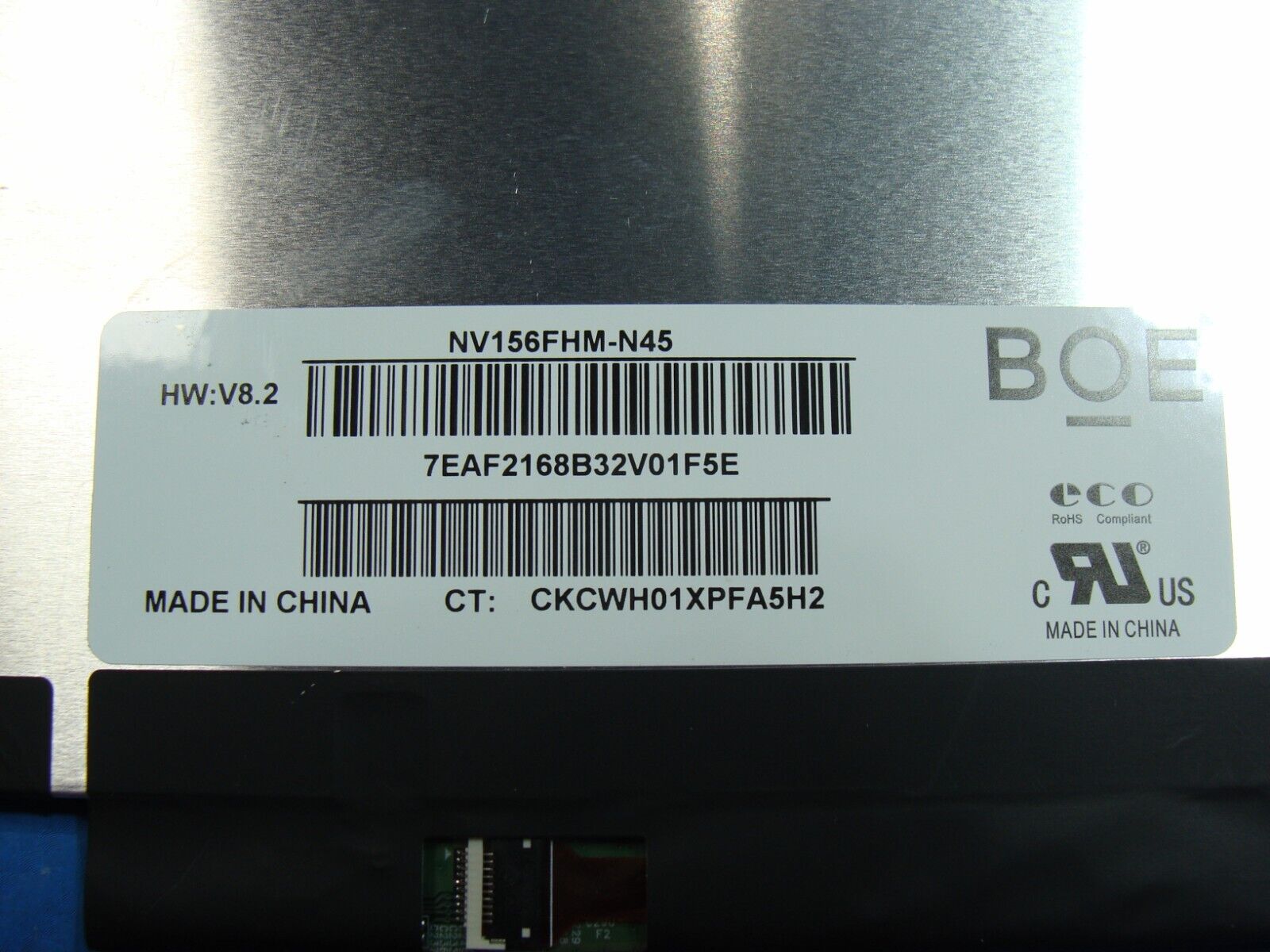 HP 15.6 15-dy2035tg OEM Matte FHD BOE LCD Screen NV156FHM-N45 V8.1 Grade A