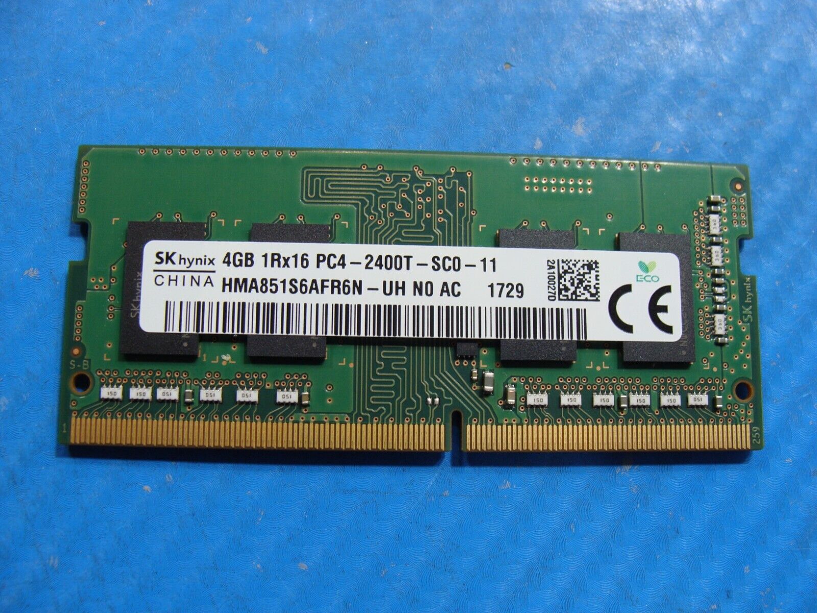 Acer E5-575-33BM SK Hynix 4GB PC4-2400T Memory RAM SO-DIMM HMA851S6AFR6N-UH