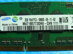 Toshiba S55t-A5334 Samsung 2GB PC3-10600S SO-DIMM RAM Memory M471B5773DH0-CH9 Samsung
