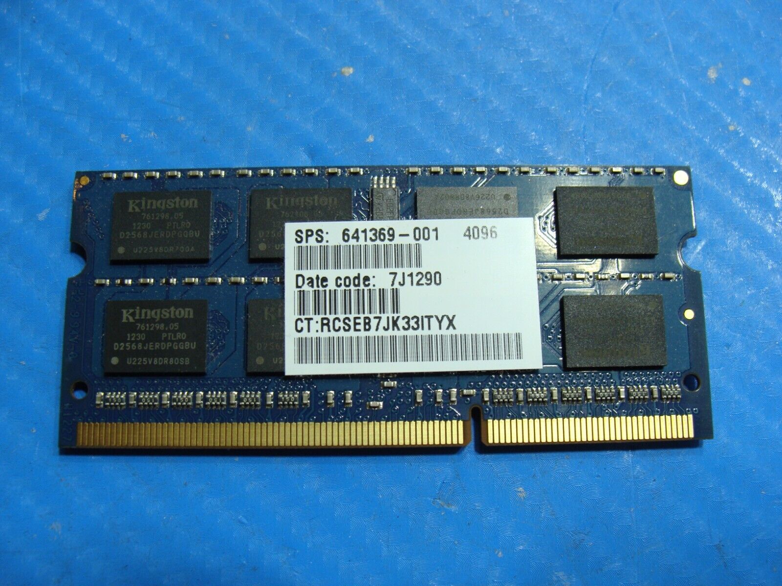 HP m6-1125dx Kingston 4GB 2Rx8 PC3-12800S SO-DIMM Memory RAM HP536727-H41-ELD