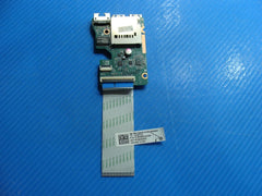 HP Pavilion 15-an051dx 15.6" Ethernet USB Card Reader Board w/Cable DAX11ATB6D0
