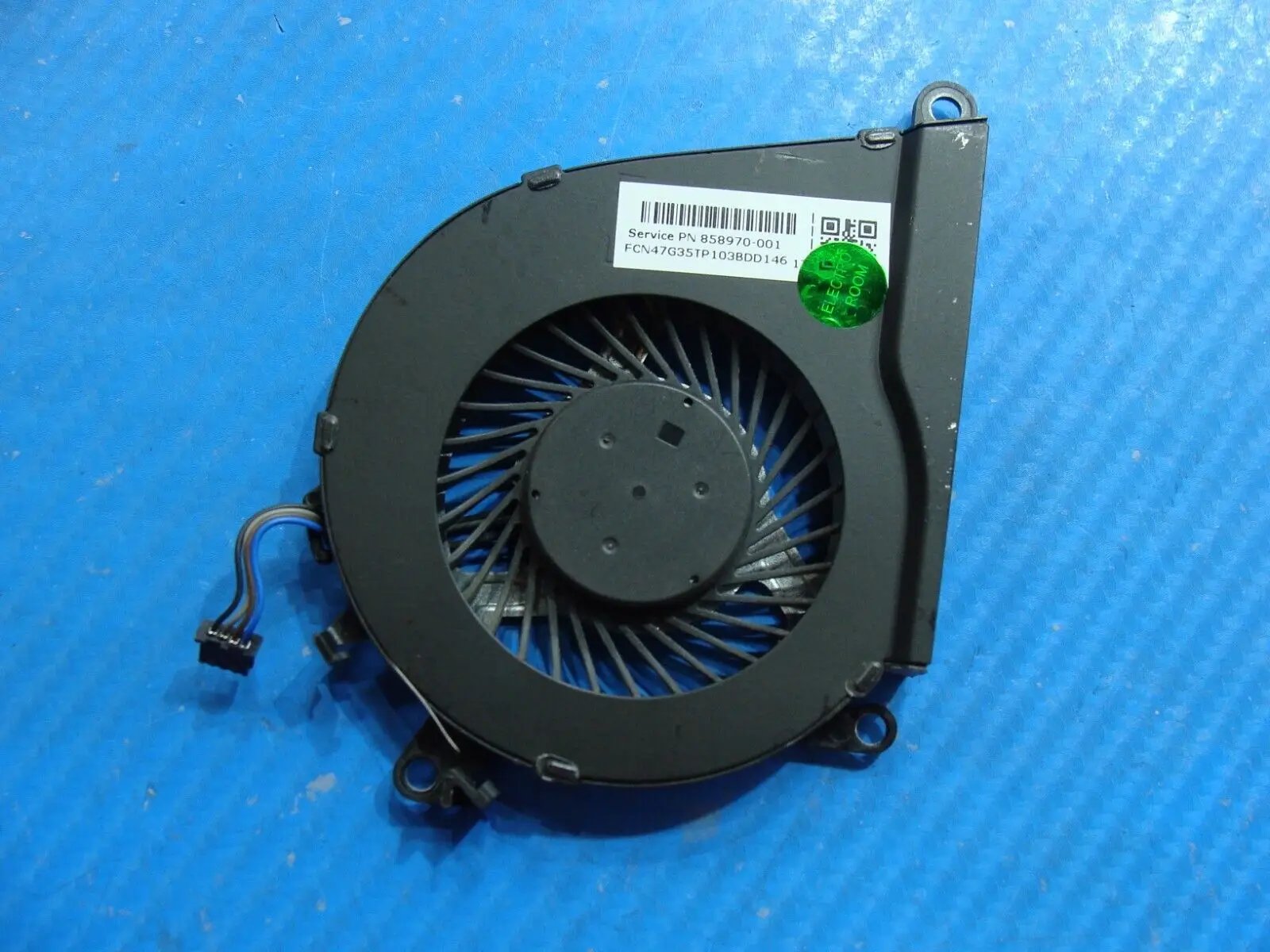 HP Pavilion 15.6” 15t-bc200 Genuine Laptop CPU Cooling Fan 47G35TP103 858970-001