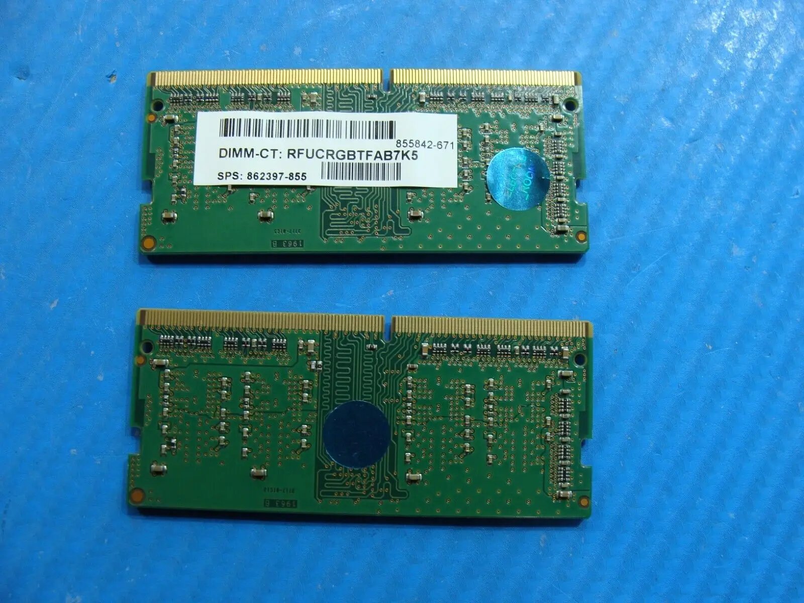 HP 15m-bq121dx So-Dimm Micron 8GB 2x4GB Memory PC4-2400T MTA4ATF51264HZ-2G3B1