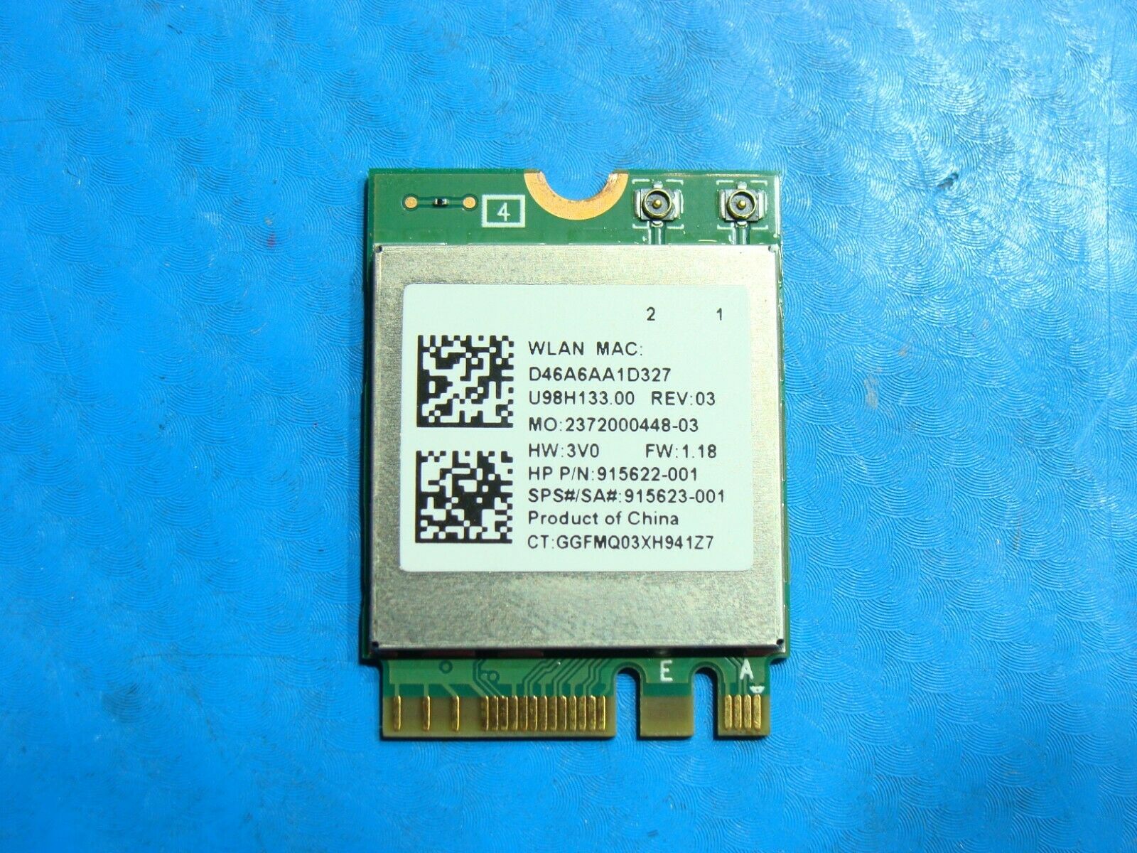 HP ENVY 750-624 Genuine Wireless WiFi Card RTL8822BE 915622-001 