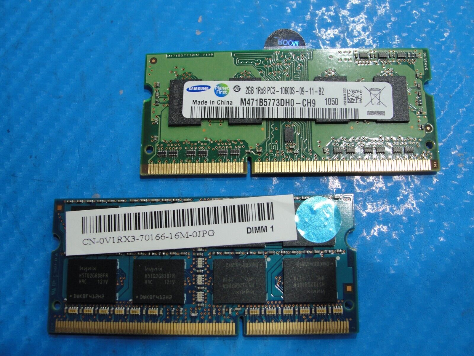 Dell N5110 Samsung Hynix+Samsung 6GB 2GB+4GB SO-DIMM Memory RAM M471B5773DH0-CH9