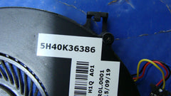 Lenovo Edge 15.6" 2-1580 Cooling Fan w/Heatsink 460.03R0L.0001 5H40K36386 GLP* Lenovo