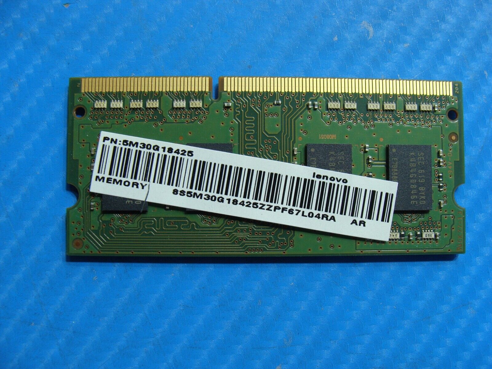 Lenovo 300-17ISK Samsung 4GB PC3L-12800S Memory RAM SO-DIMM M471B5173EB0-YK0