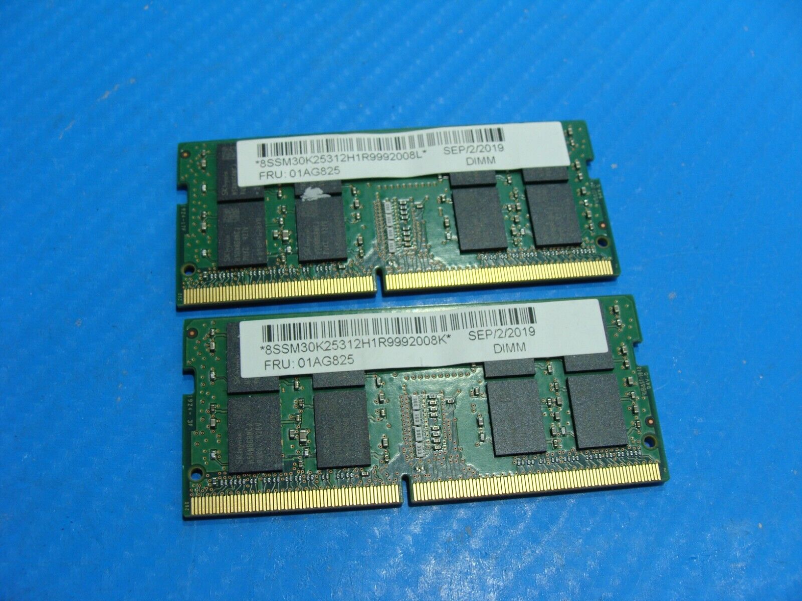 Lenovo P1 SK hynix 32GB 2x16GB SODIMM PC4-2666V Memory RAM HMA82GS6CJR8N-VK