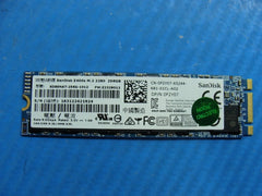 Dell 7378 SanDisk 256GB SATA M.2 SSD Solid State Drive SD8SNAT-256G-1012 F2Y07