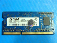 MacBook Pro A1278 Elpida SO-DIMM 2GB RAM Memory PC3-12800S EBJ20UF8BDU0-GN - Laptop Parts - Buy Authentic Computer Parts - Top Seller Ebay