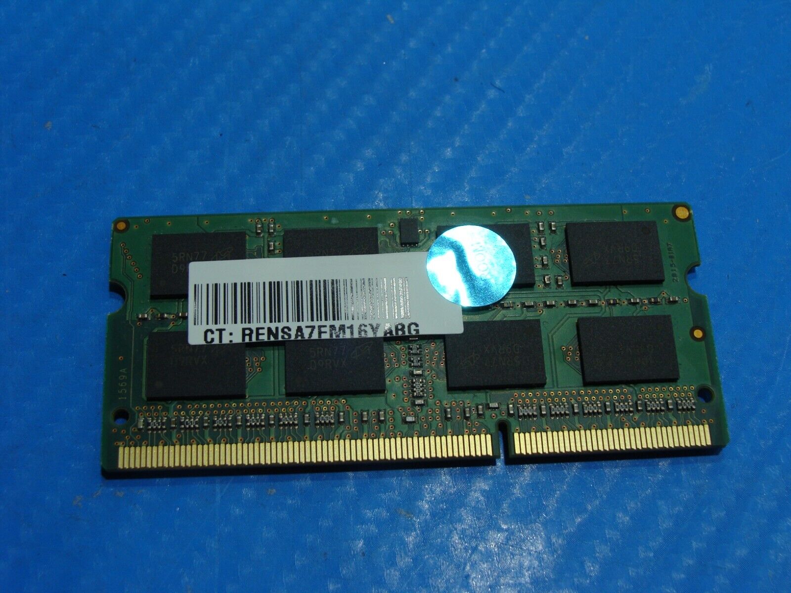 HP 15-P390NR Micron 8GB 2Rx8 PC3L-12800S Memory RAM SO-DIMM MT16KTF1G64HZ-1G6N1