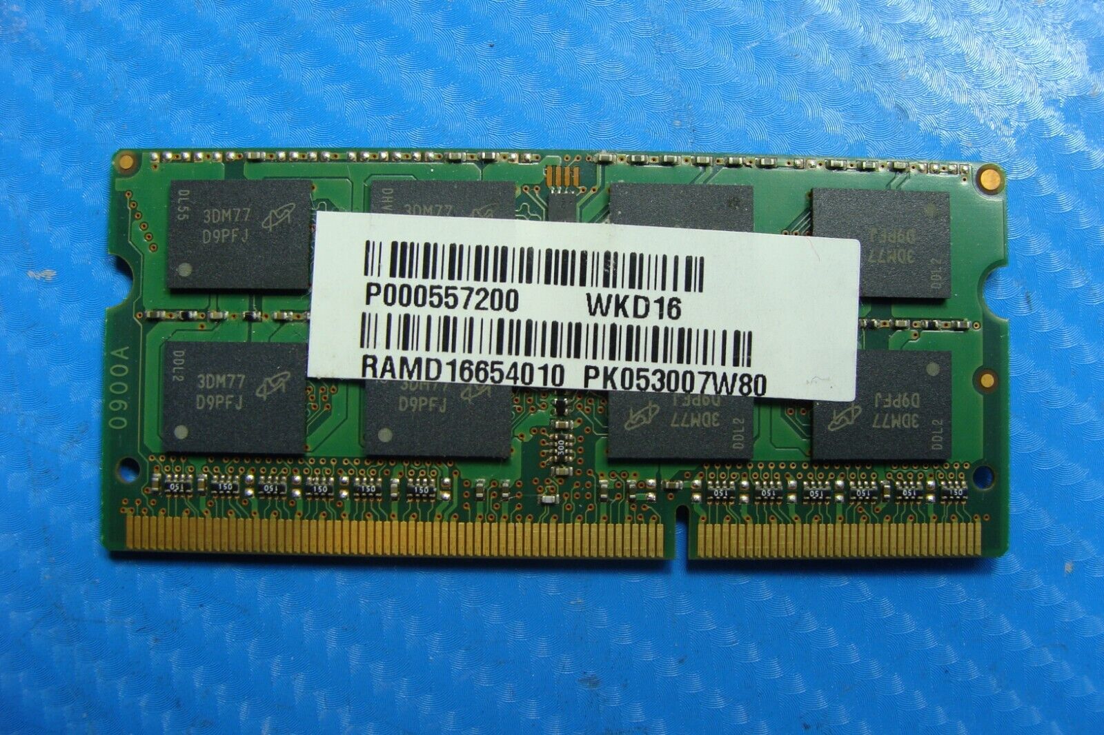 Toshiba P855-S5102 Micron 4Gb Memory So-Dimm pc3l-12800s mt16ktf51264hz-1g6m1 