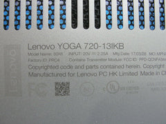 Lenovo Yoga 13.3" 720-13IKB 80X6 Genuine Laptop Bottom Case Silver AM1YJ000140 Lenovo