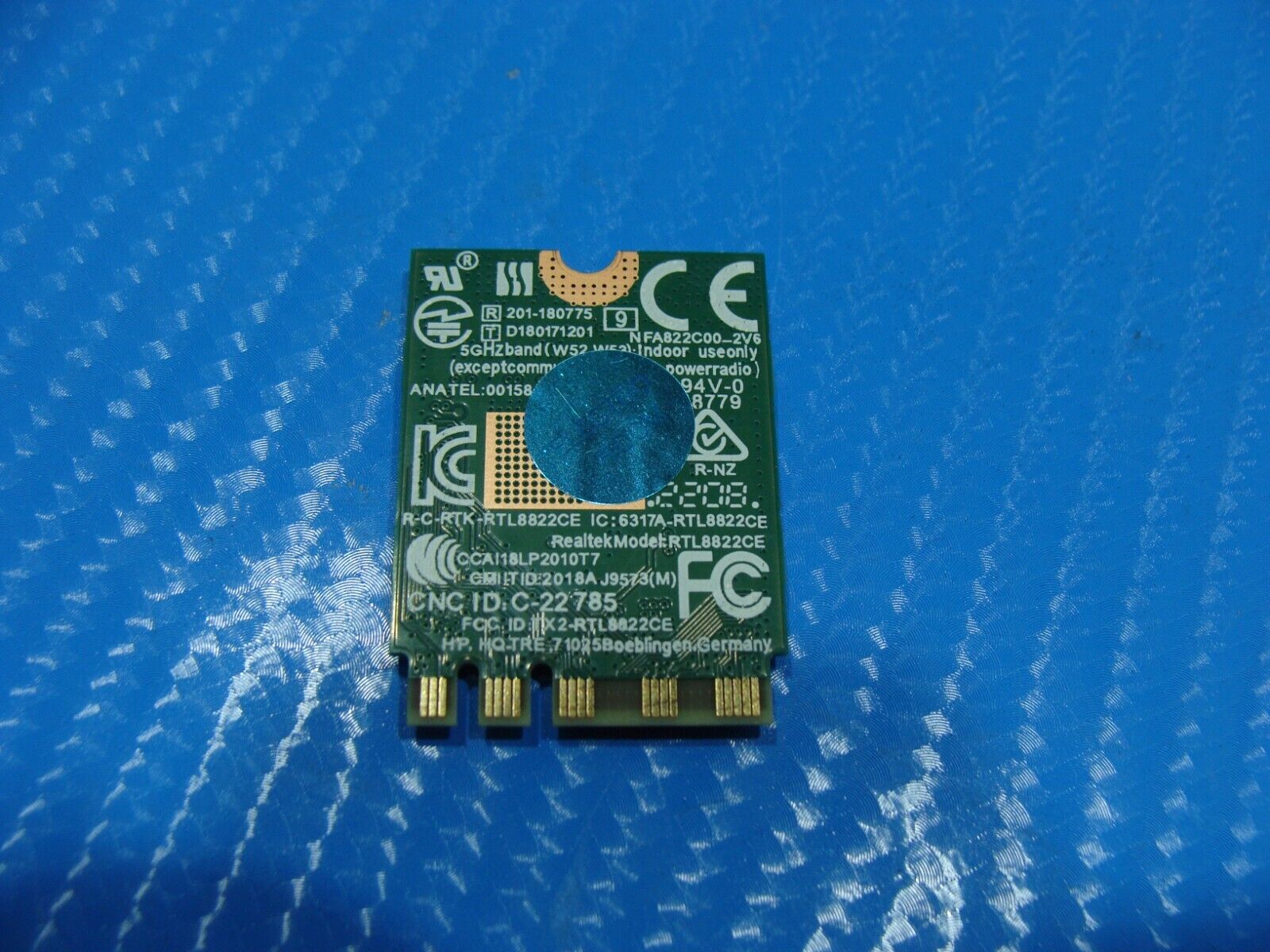 HP 15.6” 15-gw0123od Genuine Laptop Wireless WiFi Card RTL8822CE L44431-002