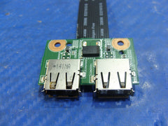 HP 15.6" 2000-219DX Genuine Laptop Dual USB Port Board w/Cable RC6F32078EH1 GLP* HP