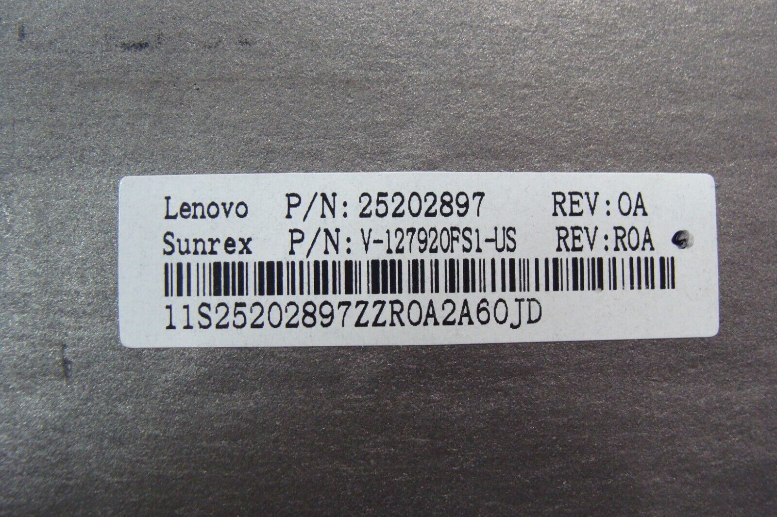 Lenovo IdeaPad Yoga 13 13.3 Genuine Laptop US Keyboard 25202897 V-127920FS1-US