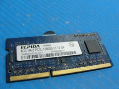 Dell 15-3542 SO-DIMM Elpida 4GB Memory RAM PC3L-12800S EBJ40UG8EFU0-GN 