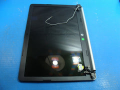 HP 15.6" 15-da0002dx Genuine Glossy HD LCD Screen Complete Assembly Silver