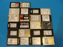 Lot of 22 2.5" Laptop Internal SSD Solid State Drive 512GB 256GB 128GB 60GB /MIX