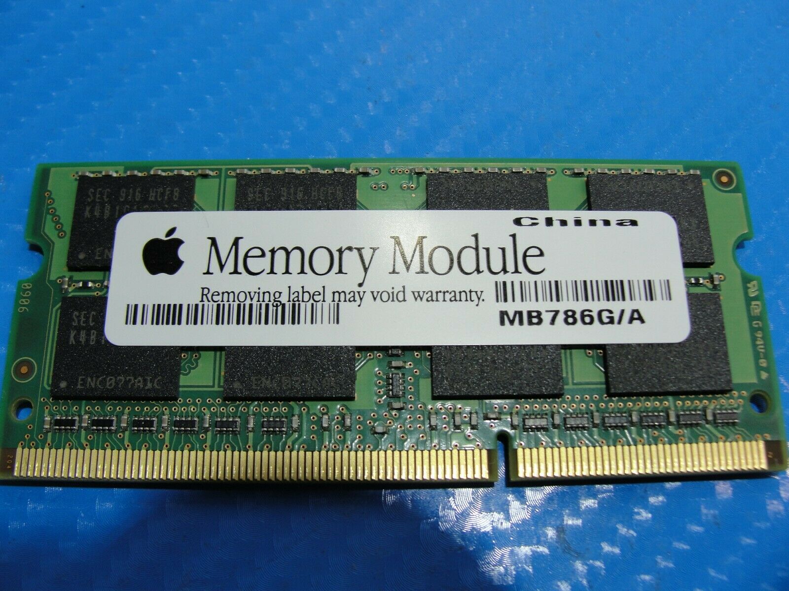 MacBook A1278 Laptop Samsung 2GB Memory PC3-8500S-07-00-F0 M471B5673DH1-CF8 - Laptop Parts - Buy Authentic Computer Parts - Top Seller Ebay