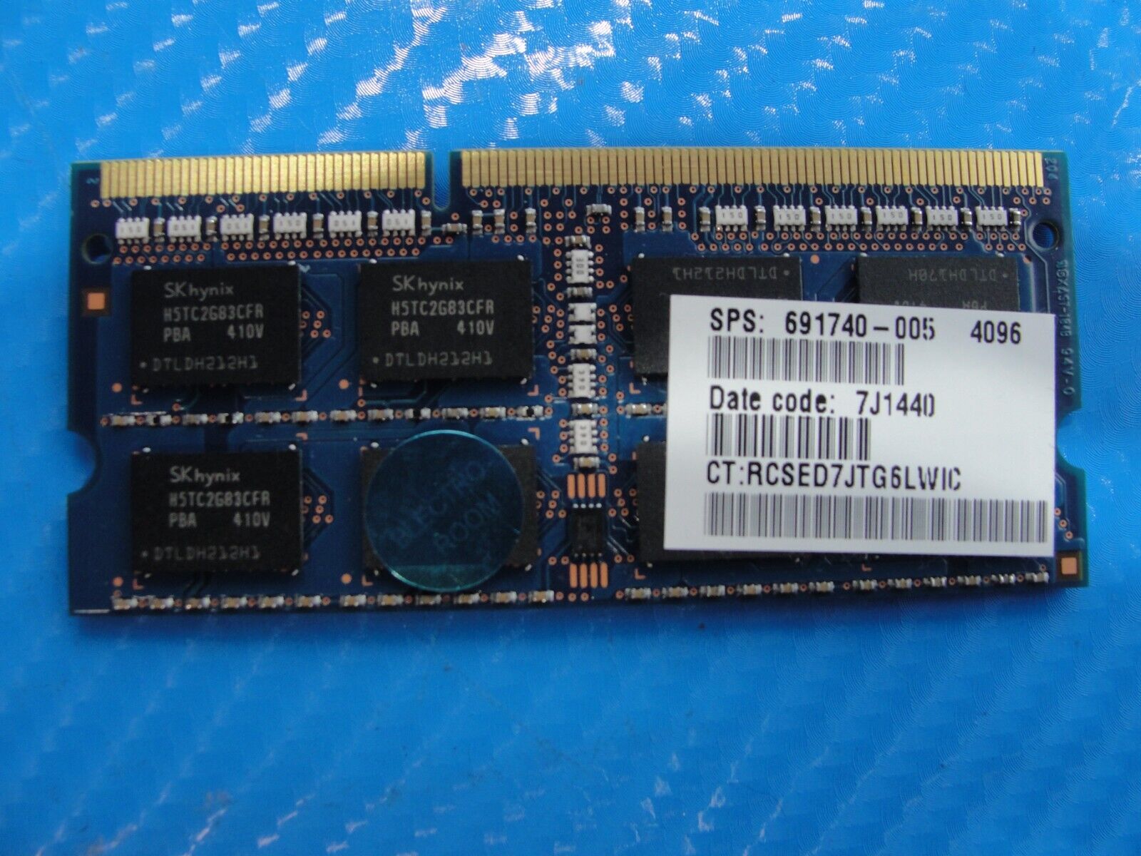 HP 11-n010dx SK Hynix 4GB 2Rx8 PC3L-12800S SO-DIMM Memory RAM HMT351S6CFR8A-PB