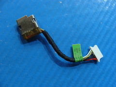 HP 14" 14-ck0061st Genuine Laptop DC IN Power Jack w/Cable 799735-T51