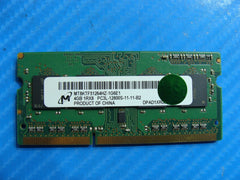 HP m6-k102dx So-Dimm Micron 4GB 1Rx8 Memory Ram PC3L-12800S MT8KTF51264HZ-1G6E1