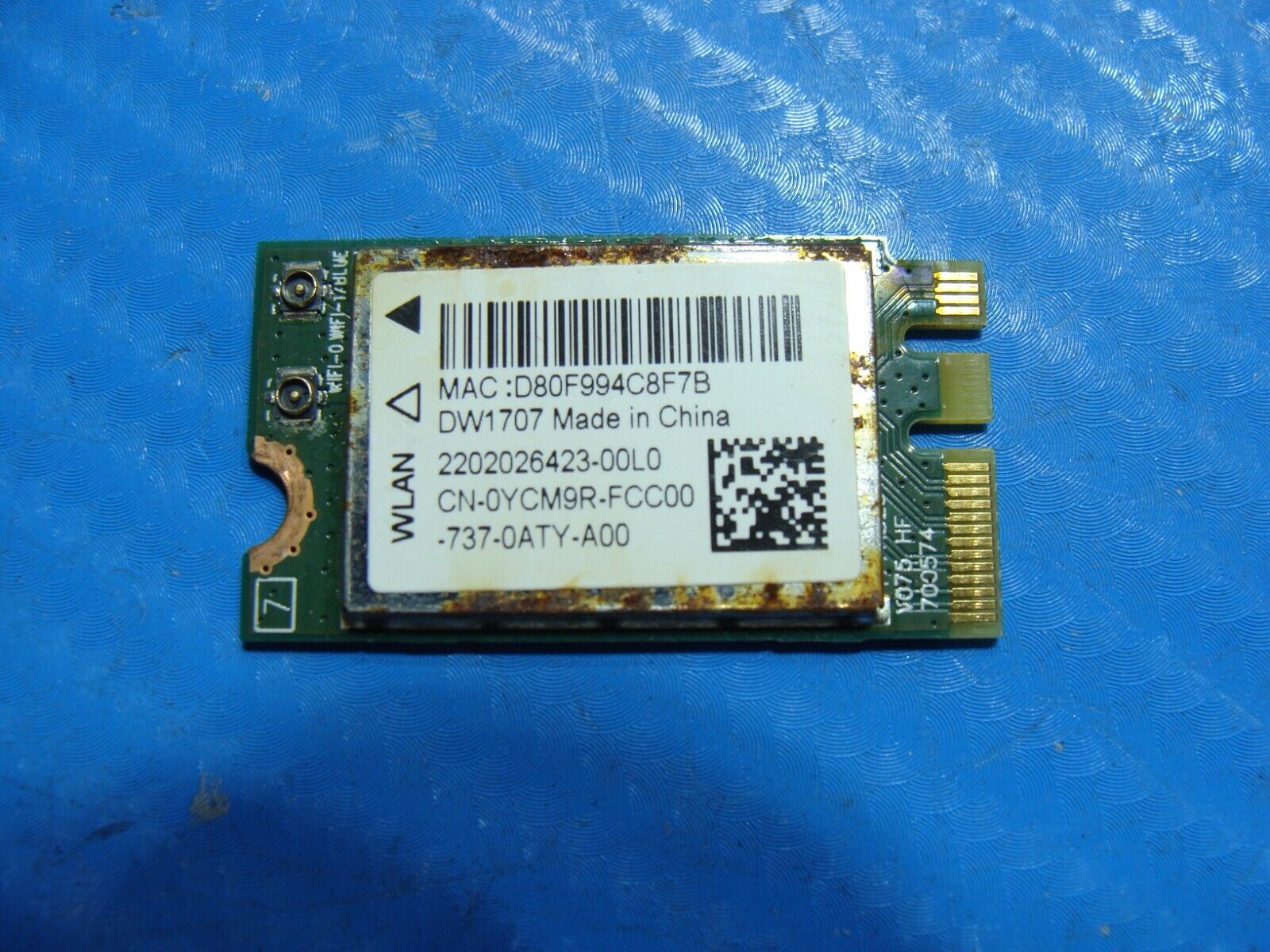 Dell Inspiron 3668 Genuine Desktop Wireless WiFi Card QCNFA335 YCM9R