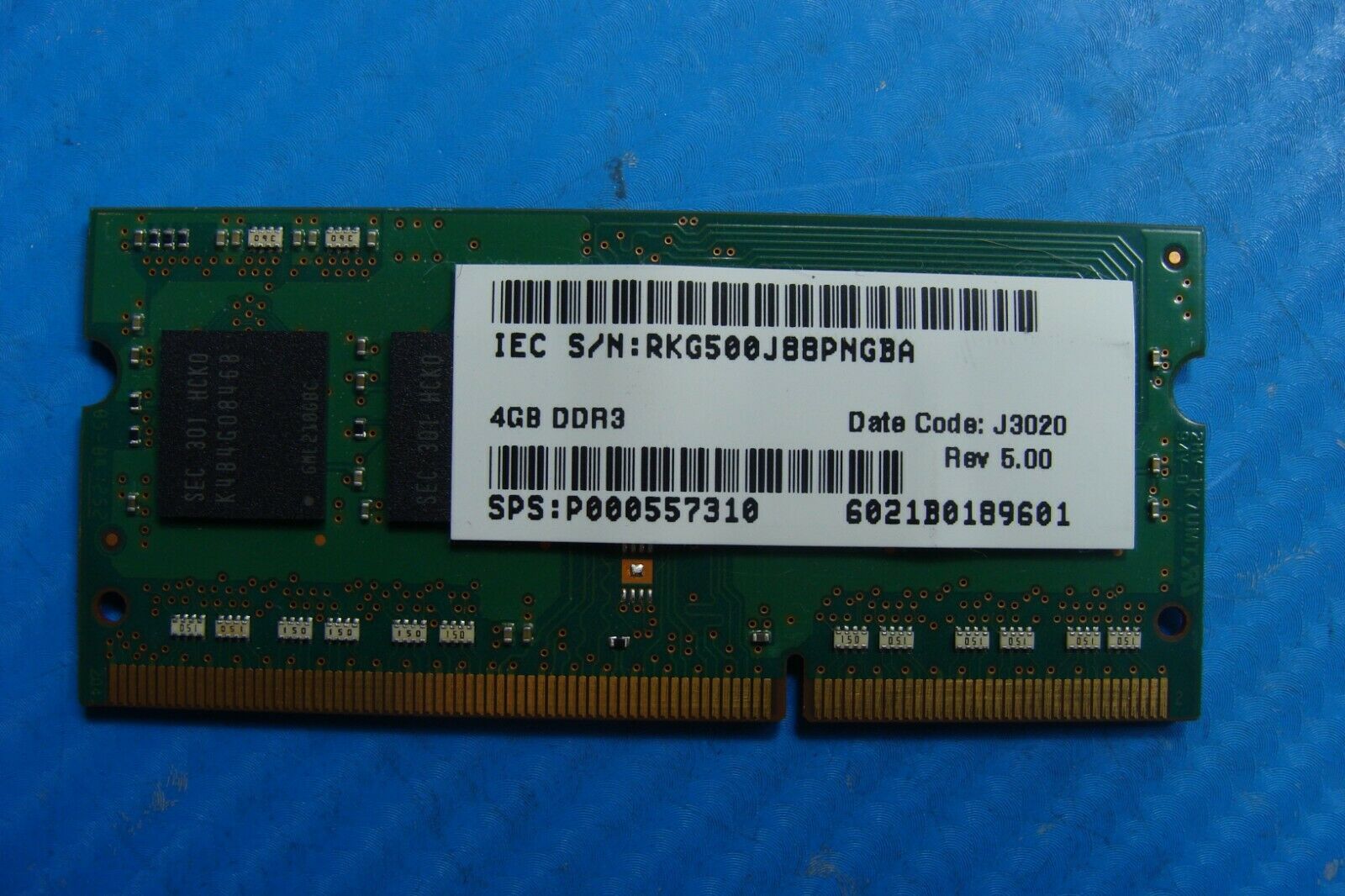 Toshiba S855D-S5120 Samsung 4Gb pc3-12800s SO-DIMM Memory RAM m471b5173bh0-ck0 