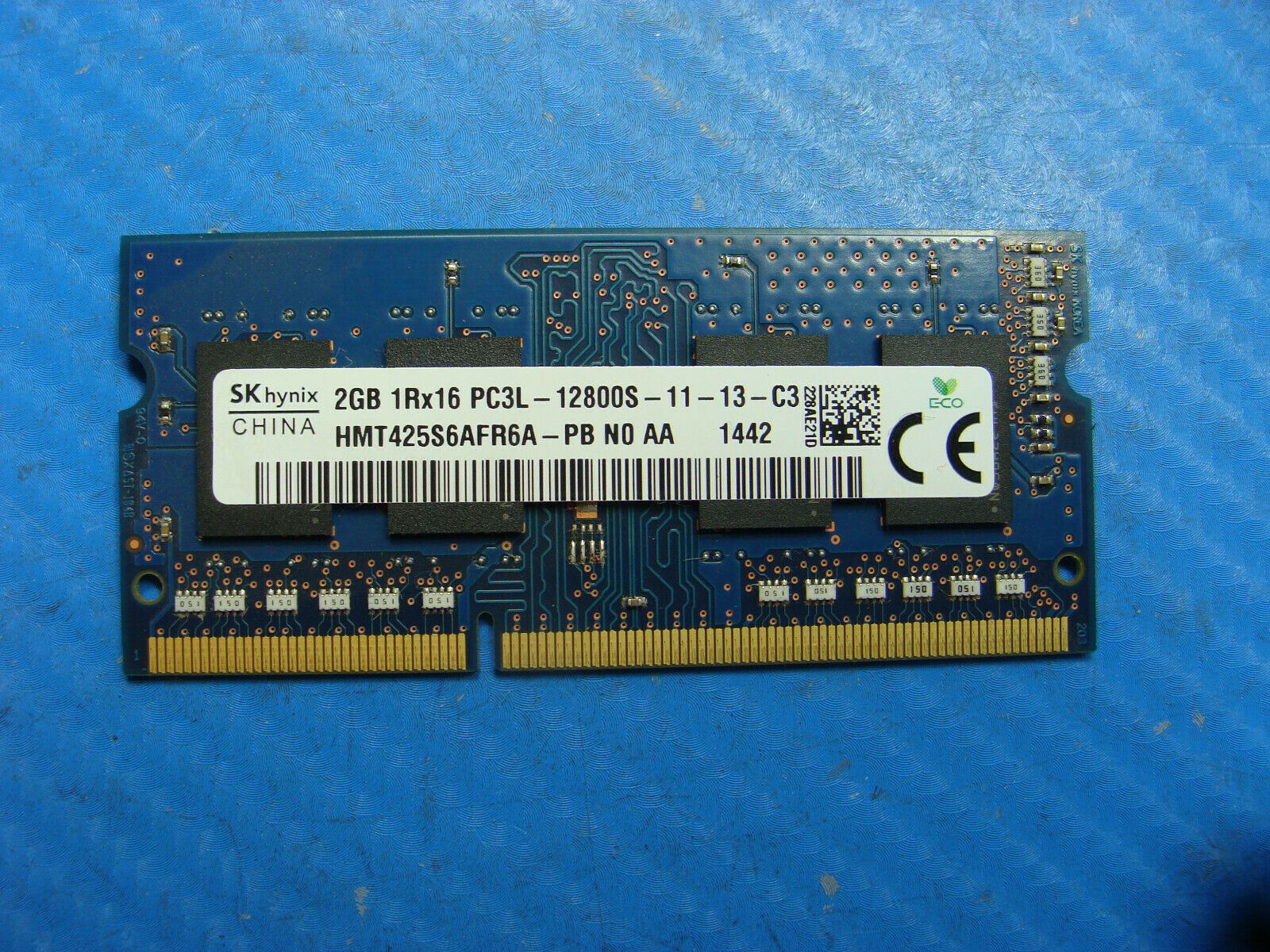 HP 15-r110dx Laptop SK hynix 2GB Memory PC3L-12800S-11-13-C3 HMT425S6AFR6A-PB SK hynix