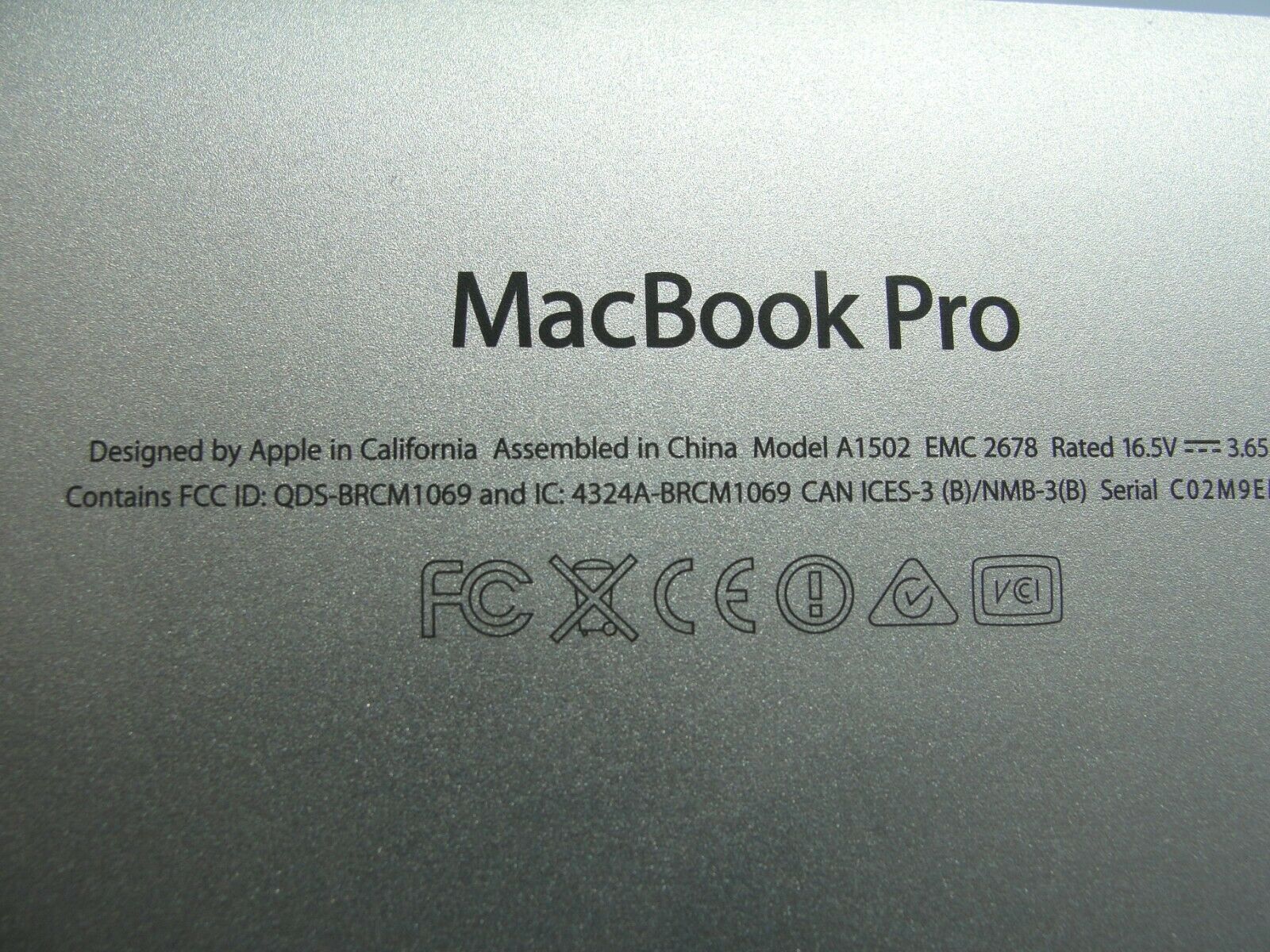 MacBook Pro A1502 13