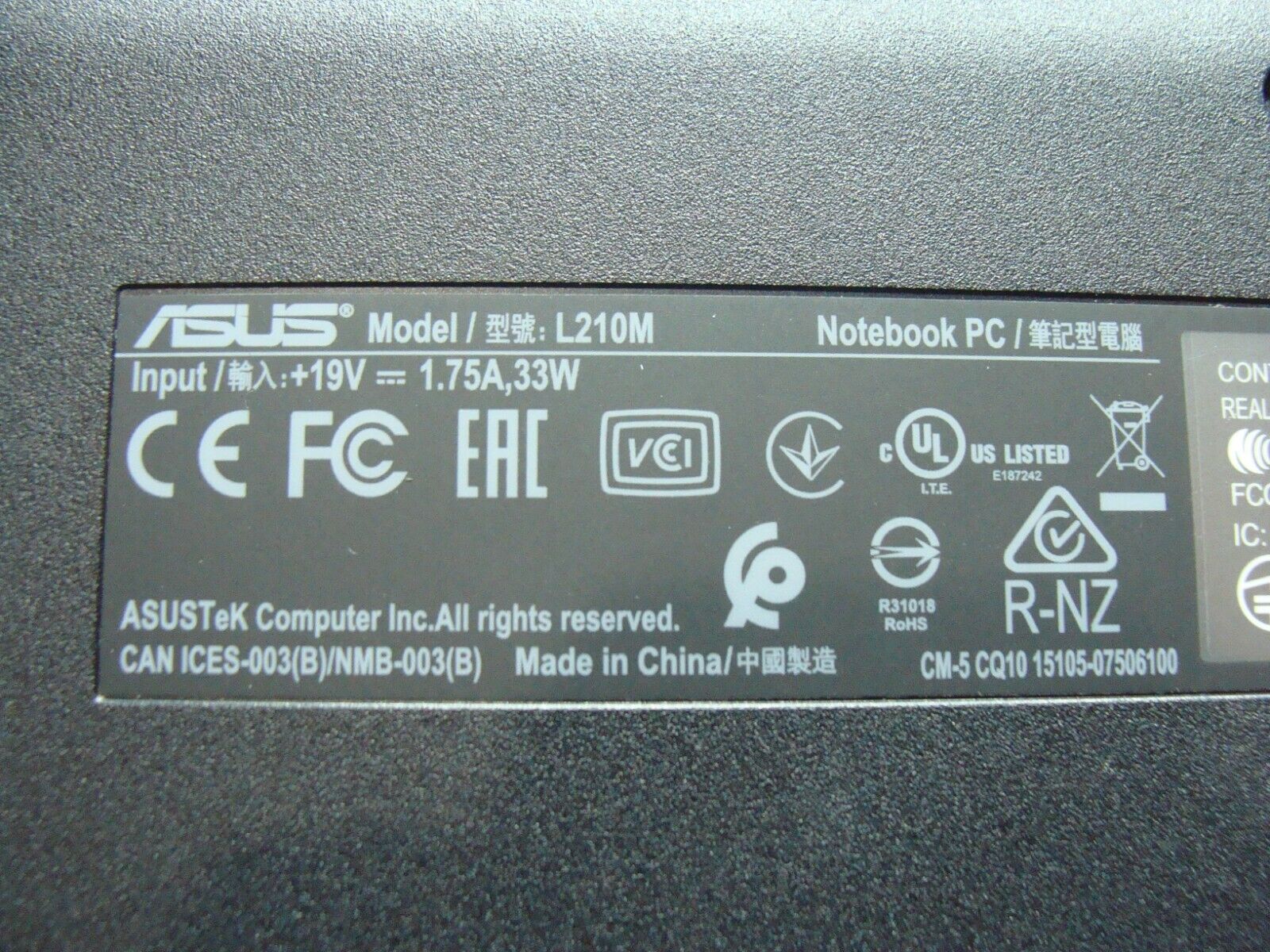 Asus VivoBook L210MA-DS04 11.6