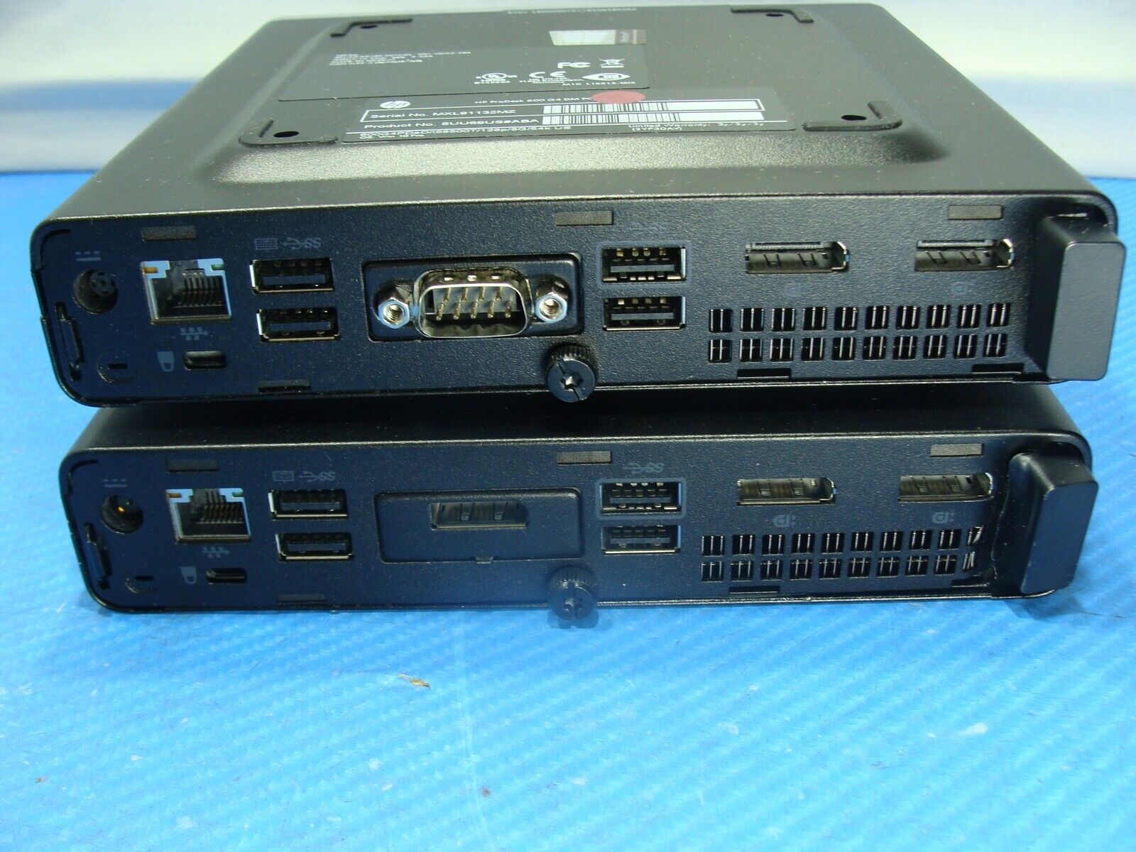 OB Lot of 2 Wifi SPL HP ProDesk 600 G4 DM Intel i5-8 Gen 2.10GHz 8GB 128GB W10P