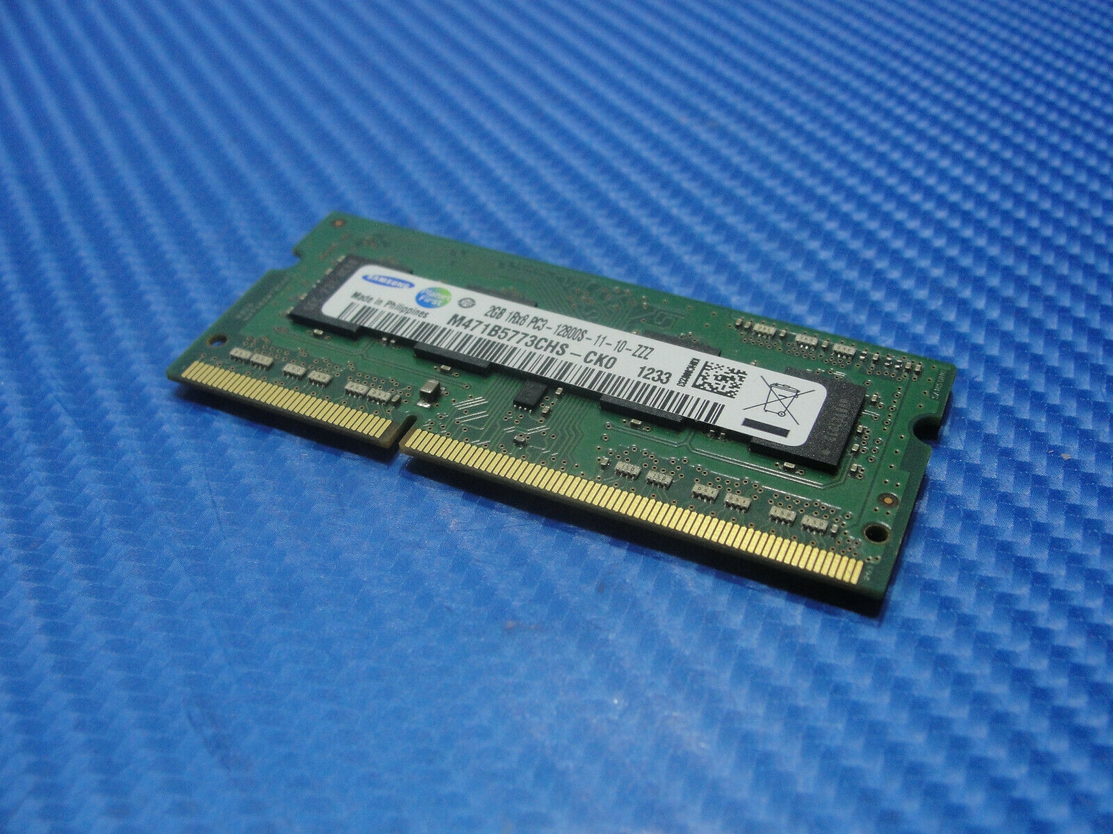 Toshiba L955 Laptop Samsung 2GB Memory PC3-12800S-11-10-ZZZ M471B5773CHS-CK0 - Laptop Parts - Buy Authentic Computer Parts - Top Seller Ebay