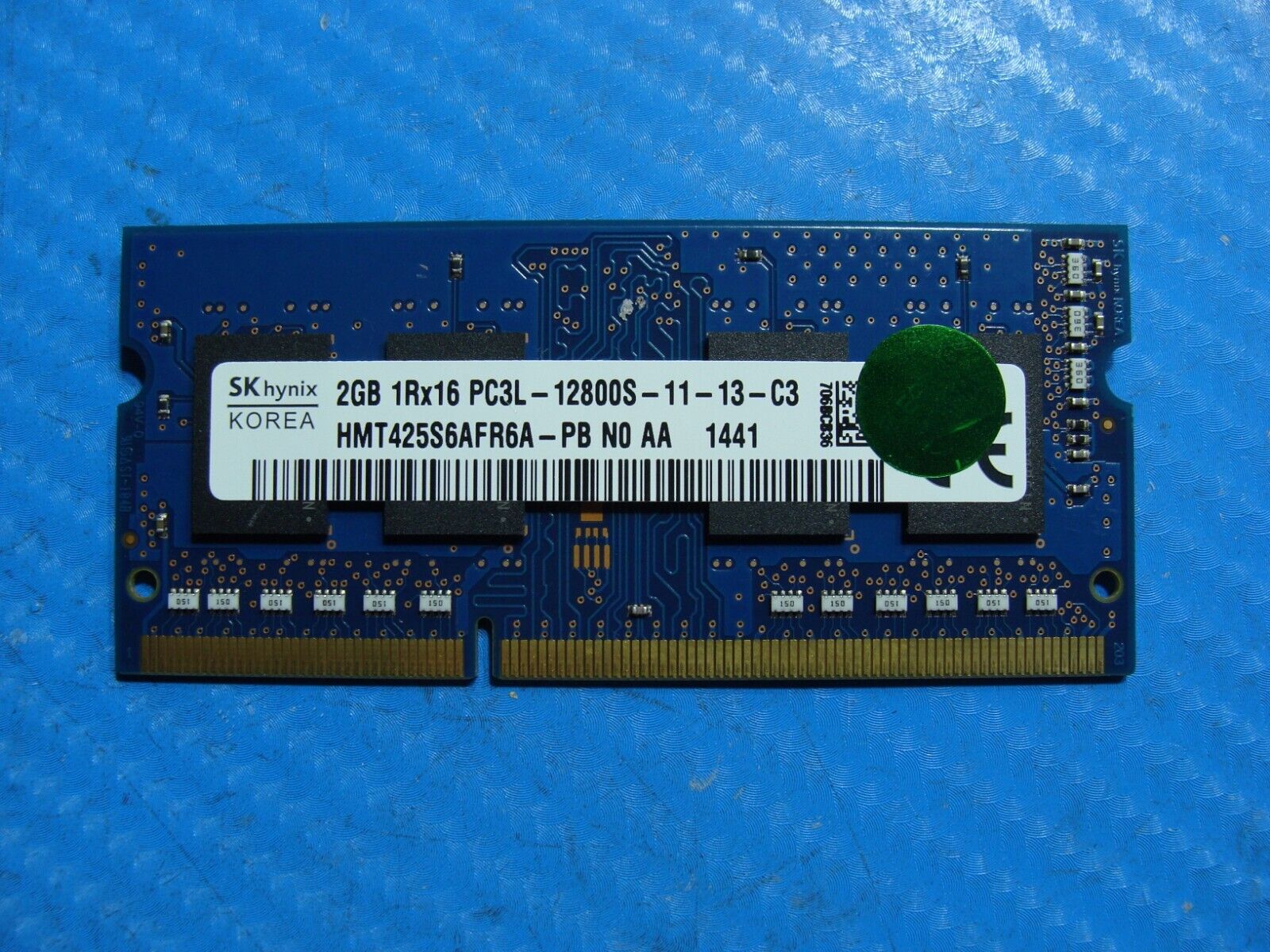 Toshiba E45-B SK Hynix 2Gb Memory RAM So-Dimm PC3L-12800S HMT425S6AFR6A-PB