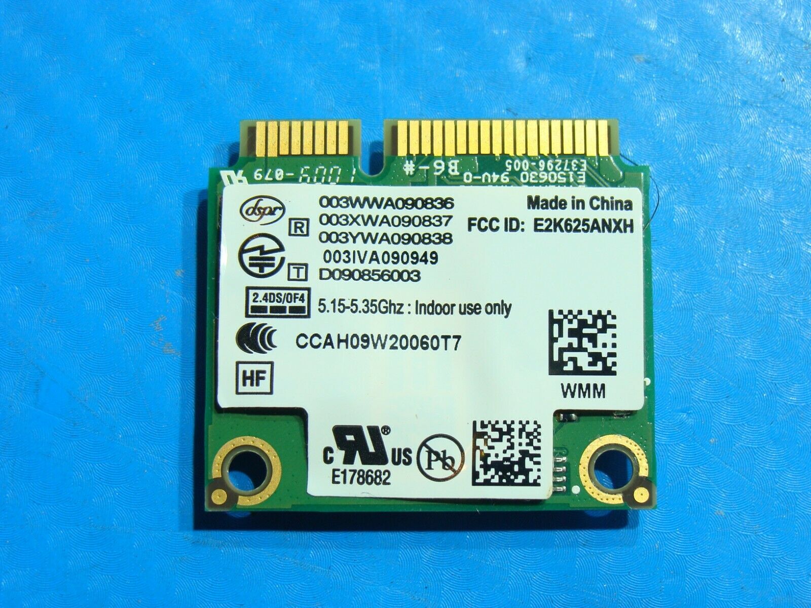 Dell Latitude E6510 15.6” Genuine Laptop Wireless WiFi Card MW04C 622ANXHMW - Laptop Parts - Buy Authentic Computer Parts - Top Seller Ebay