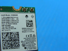 HP 17.3" 17-bs018cl Genuine Laptop Wireless WiFi Card 3168NGW 852511-001 01AX706