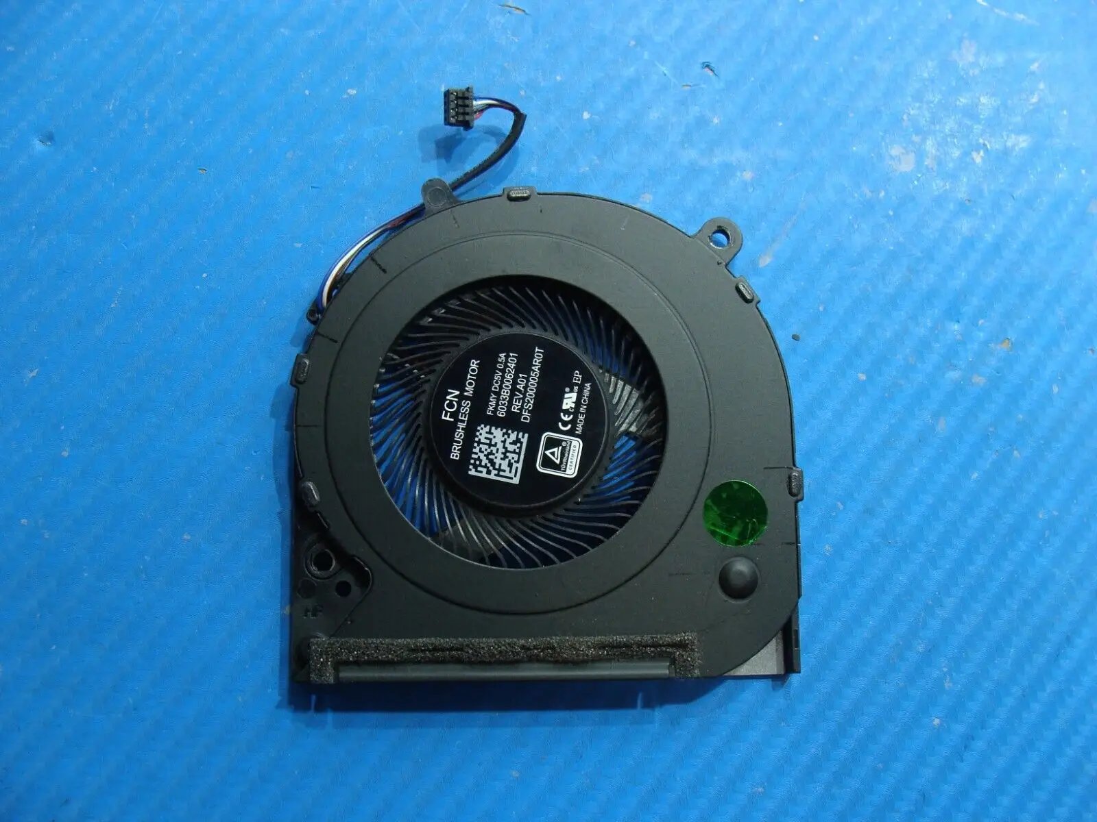 HP 14” 14-dk1022wm Genuine Laptop CPU Cooling Fan 6033B0062401