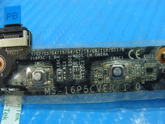 MSI GP73 Leopard 8RF 17" Genuine Laptop Power Button Board w/Cable MS-16P5C