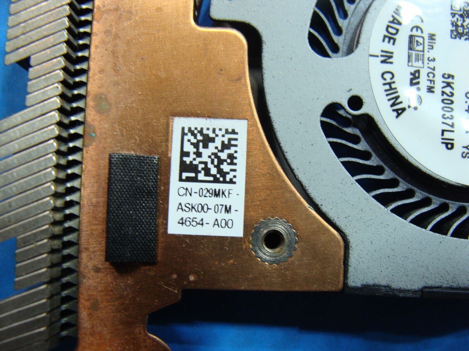 Dell Latitude 14 5410 OEM CPU Cooling Fan w/Heatsink HHKD2 29MKF AT2UK001ZAL