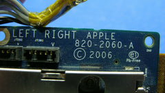 MacBook Pro A1212 17" Late 2006 MA611LL/A Genuine Left I/O Board 922-7957 Apple