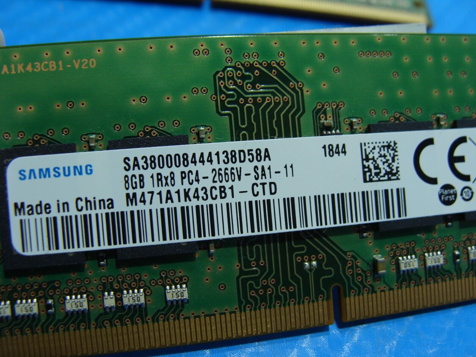 MSI GP63 So-Dimm Samsung 16Gb 2x8Gb Memory Ram PC4-2666V M471A1K43CB1-CTD