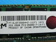 Macbook Pro 15" A1286 2010 MC373LL/A Micron SO-DIMM RAM Memory 2GB PC3-8500S - Laptop Parts - Buy Authentic Computer Parts - Top Seller Ebay