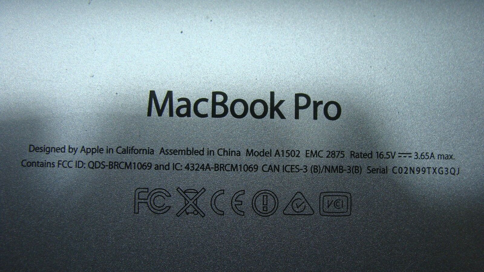 MacBook Pro A1502 13