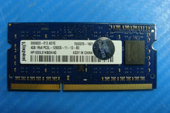 HP 14-ax067nr So-Dimm Kingston 4Gb Memory pc3l-12800s-11-13-b3 hp16d3ls1kbgh/4g 